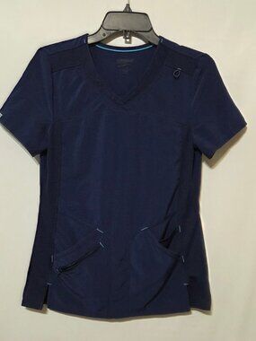 ScrubStar Navy Women's Scrub Top Size XSmall